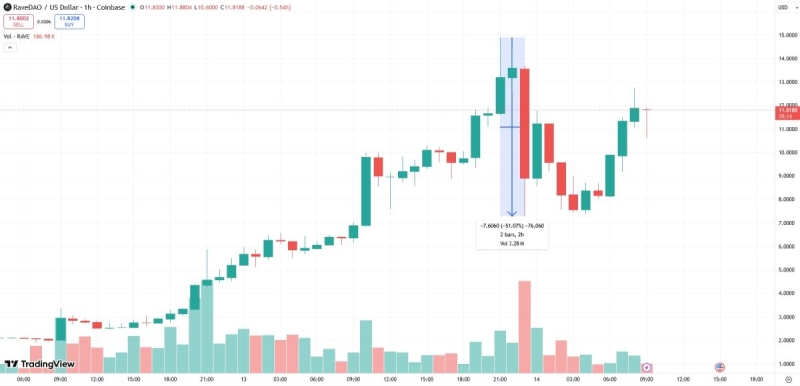 Почему китов обвинили в манипулировании курсом нашумевшего RaveDAO?